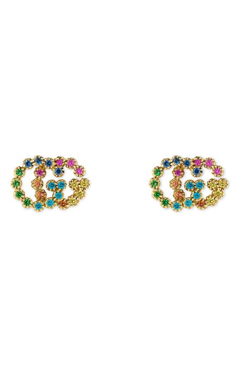 gucci earrings review|gucci multi stone earrings.